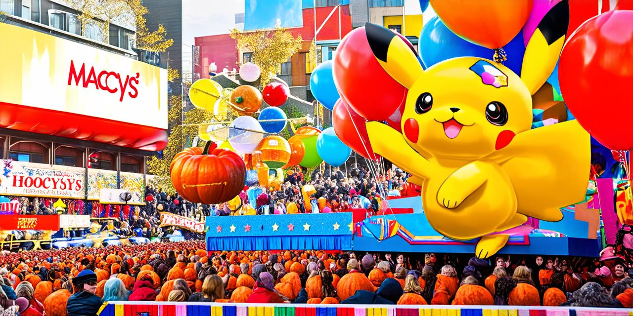 What was the first video game character in the macy's thanksgiving day parade