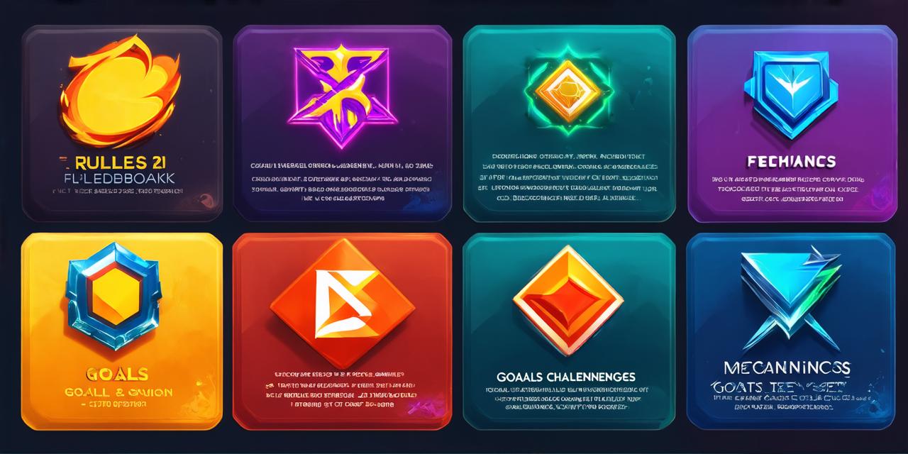 What are the six elements of a game